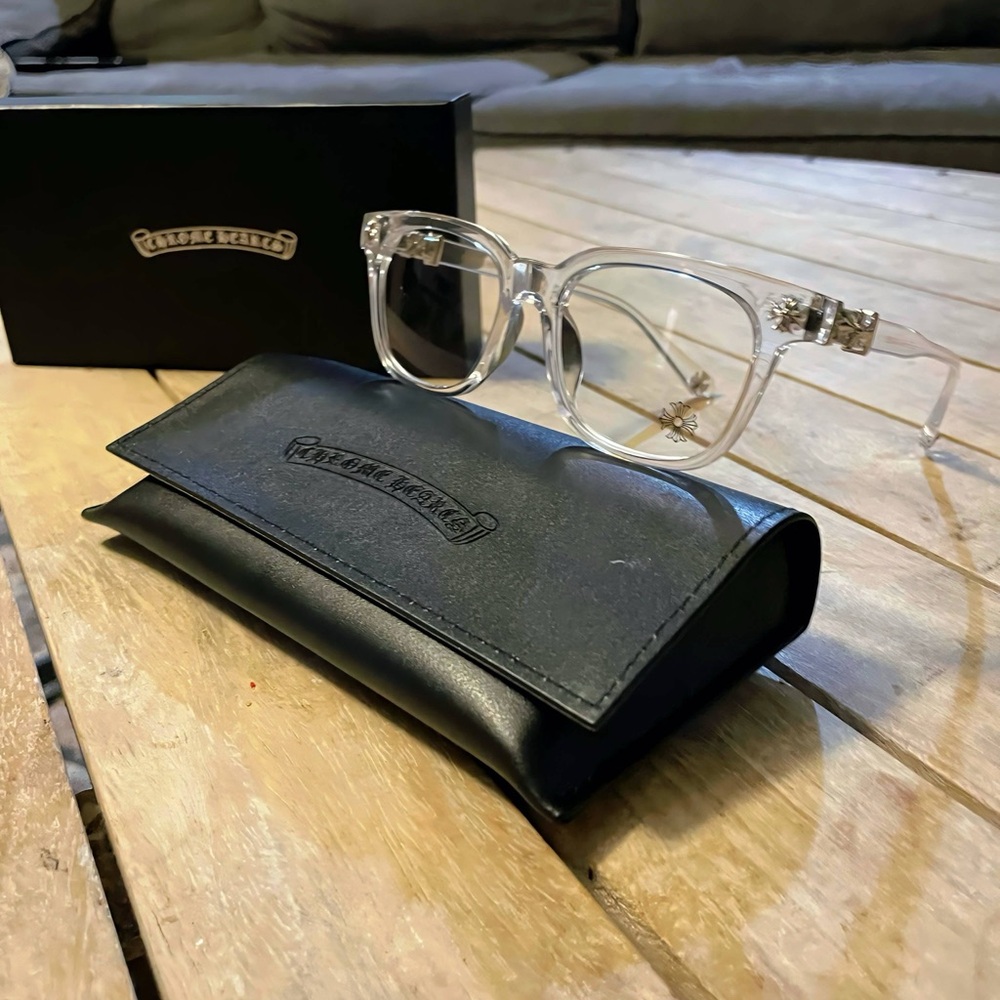 Chrome Hearts Clear Glasses